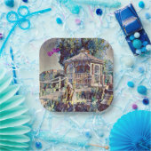 Wa-Wo Wave NFT Collectie FLYING GAZEBO 12 Papieren Bordje (Feest)