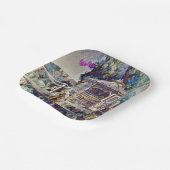 Wa-Wo Wave NFT Collectie FLYING GAZEBO 12 Papieren Bordje (Gebogen)