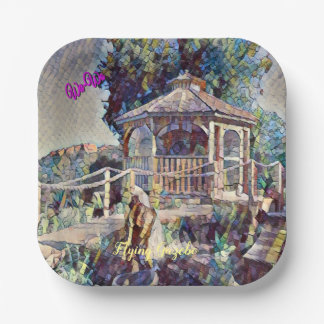 Wa-Wo Wave NFT Collectie FLYING GAZEBO 12 Papieren Bordje