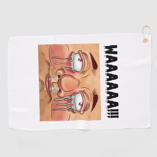 WAAAA ! ! ! SERVIETTE À CRYER (Horizontal)