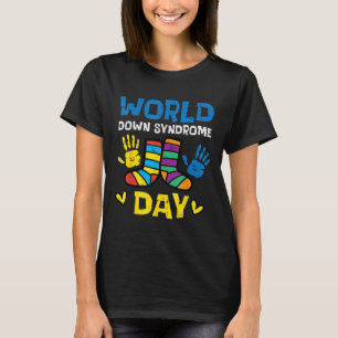 Waakzaamheid T21-leraar Wome op de dag van het wer T-shirt