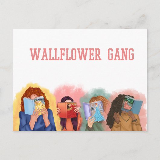 Waalbloemen Briefkaart Prints (Voorkant)