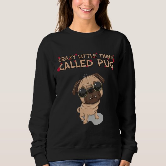 Waanzinnig klein ding genaamd Pug Classic T-Shirt  (Voorkant)
