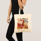 Waanzinnig over sleuven tote bag (Voorkant (product))