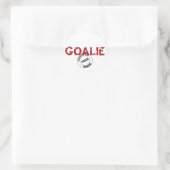 Waanzinnige Goalie Sticker (Tas)
