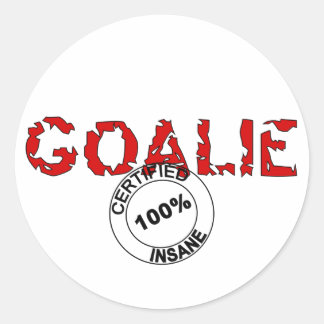 Waanzinnige Goalie Sticker