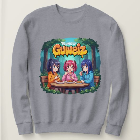 Waar Anime ontmoet Lifestyle 🌟 Trui (Design voorkant)