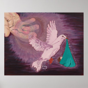 Waar baby's uit poster komen