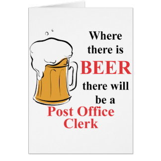 Waar Beer - Post Kantoor Clerk
