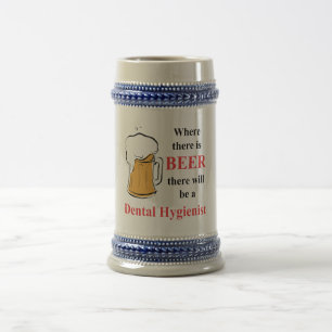 Waar bier is — tandheelkundige apotheker bierpul