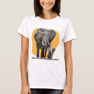 Waar breng je me om te spelen? t-shirt