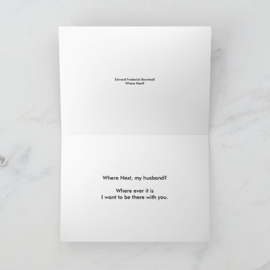 Waar daarna? kaart (Binnen)