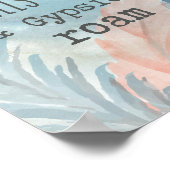 Waar de Herfst van de Veer Gypsies Roam Poster (Hoek)