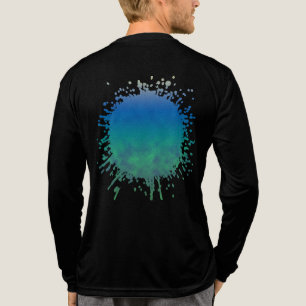 Waar de lucht de diepte ontmoet Tri-Blend shirt