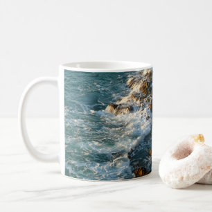 Waar de oceaan de Rocks ontmoet Koffiemok