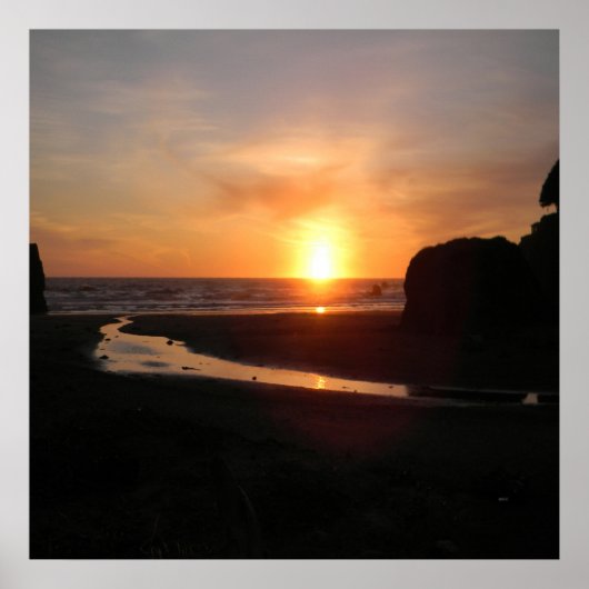 Waar de rivier het zee ontmoet.. poster (Voorkant)