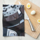 Waar de Rubber aan de weg voldoet Theedoek (Quarter Fold)