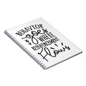 waar de versterkingsstromen notitieboek (Rechterzijde)