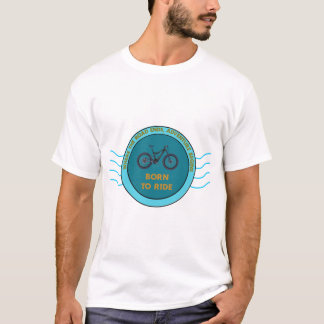 Waar de weg eindigt, begint het avontuur Fietsen T-shirt
