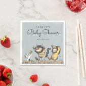 Waar de wilde dingen Baby shower Napkins zijn Servet (Insitu)