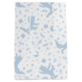 Waar de wilde dingen blauw zijn medium cadeauzakje (Achterkant)