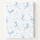 Waar de wilde dingen blauw zijn notitieboek (Achterkant)