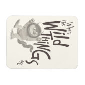 Waar de wilde dingen citaat zijn magneet (Horizontaal)