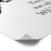 Waar de wilde dingen Inspirerend zijn Poster (Hoek)