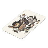 Waar de wilde dingen karakters zijn magneet (Linkerzijde)