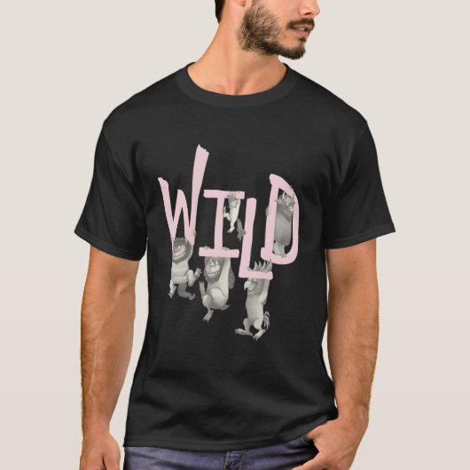 Waar de wilde dingen wild zijn t-shirt (Voorkant)