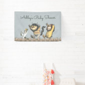 Waar de Wilde Dingen Zijn Baby Shower Banner (Insitu)