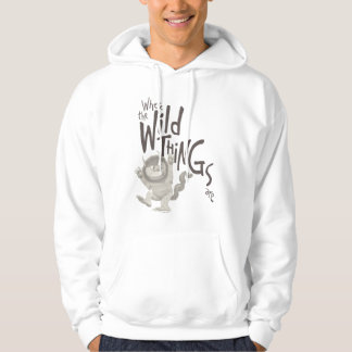 Waar de Wilde Dingen Zijn citaat Hoodie