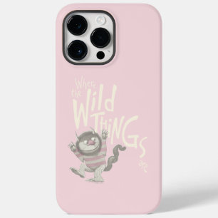 Waar de Wilde Dingen Zijn Citaat - Roze Case-Mate iPhone 14 Pro Max Hoesje