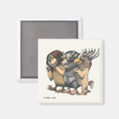 Waar de wilde dingen zijn | Creaters Magneet (Voorkant / Achterkant)