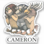 Waar de wilde dingen zijn | Creaters Sticker (Voorkant)