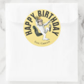 Waar de wilde dingen zijn | Fijne verjaardag Ronde Sticker (Tas)