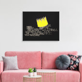 Waar de wilde dingen zijn | Kroon Canvas Afdruk (Insitu (Woonkamer))