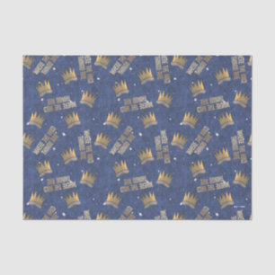 Waar de wilde dingen zijn kroon en sterren patroon tissuepapier