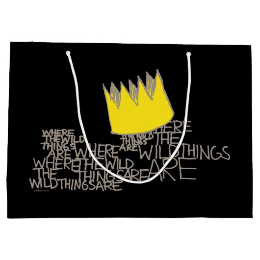 Waar de wilde dingen zijn | Kroon Groot Cadeauzakje (Achterkant)