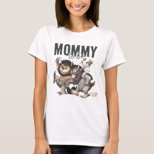 Waar de Wilde Dingen Zijn Mama in wording T-shirt