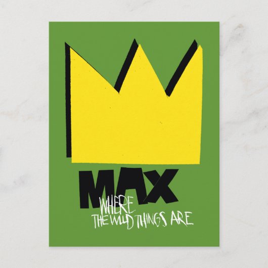 Waar de wilde dingen zijn | Max. en Kroon Briefkaart (Voorkant)
