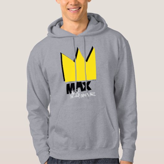Waar de wilde dingen zijn | Max. en Kroon Hoodie (Voorkant)
