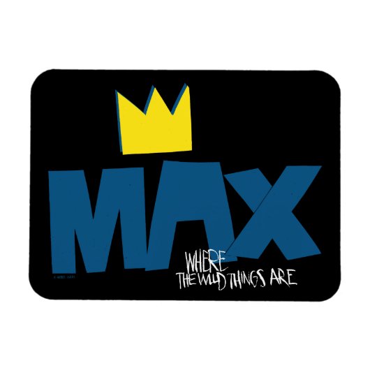 Waar de Wilde Dingen Zijn | Max en Kroon Magneet (Horizontaal)