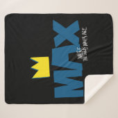 Waar de wilde dingen zijn | Max en Kroon Sherpa Deken (Voorkant (horizontaal))