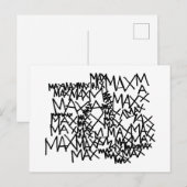 Waar de wilde dingen zijn | Max. herhaling Briefkaart (Voorkant / Achterkant)