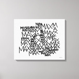 Waar de wilde dingen zijn   Max. herhaling Canvas Afdruk