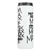 Waar de wilde dingen zijn | Max. herhaling Thermosbeker (Achterkant)