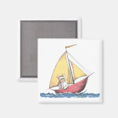 Waar de wilde dingen zijn | Max Sailing Magneet (Voorkant / Achterkant)