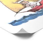 Waar de wilde dingen zijn | Max Sailing Poster (Hoek)