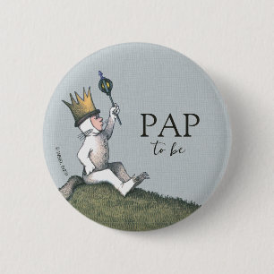 Waar de Wilde Dingen Zijn   Opa Worden Ronde Button 5,7 Cm
